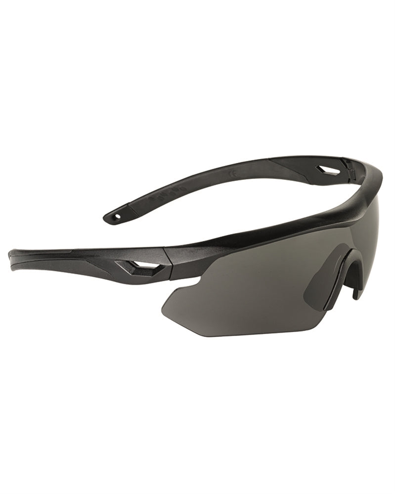 Tact. Bril Swiss Eye® Nighthawk Zwart