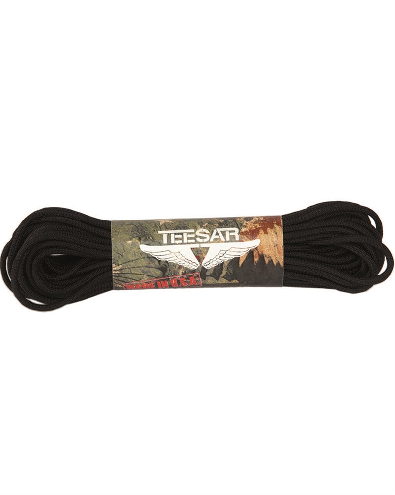 Paracord - Ligne de parachute US 50Ft. (15m) Noir