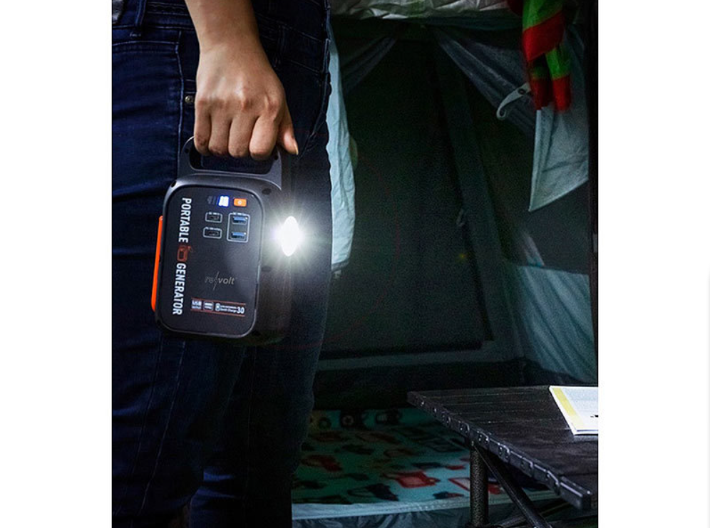 Slingerpowerbank en zaklamp - noodstroomvoorziening - dynamokrachtcentrale - 18 W - 22,5 Ah - snelladen - stroomafgifte - noodstroombank - noodverlichting/noodlamp - noodstroomvoorziening/stroomvoorziening
