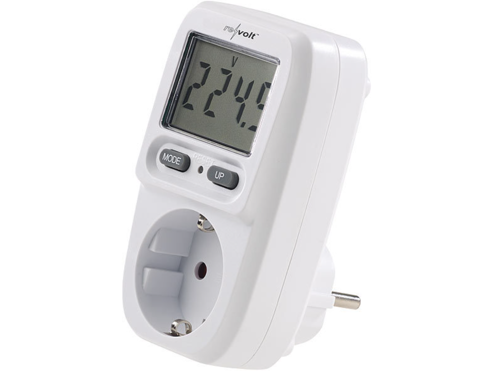 Energiekostenmeter/elektriciteitsverbruiksmeter - tot 3680 watt