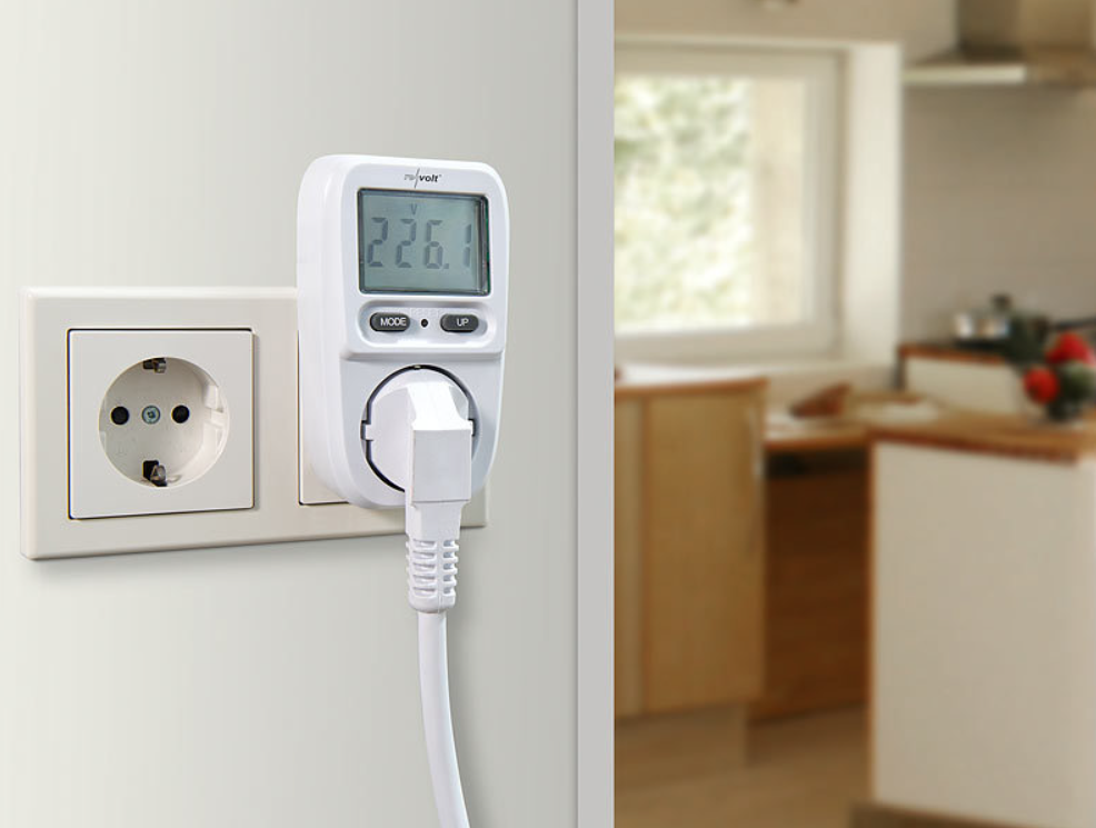 Energiekostenmeter/elektriciteitsverbruiksmeter - tot 3680 watt