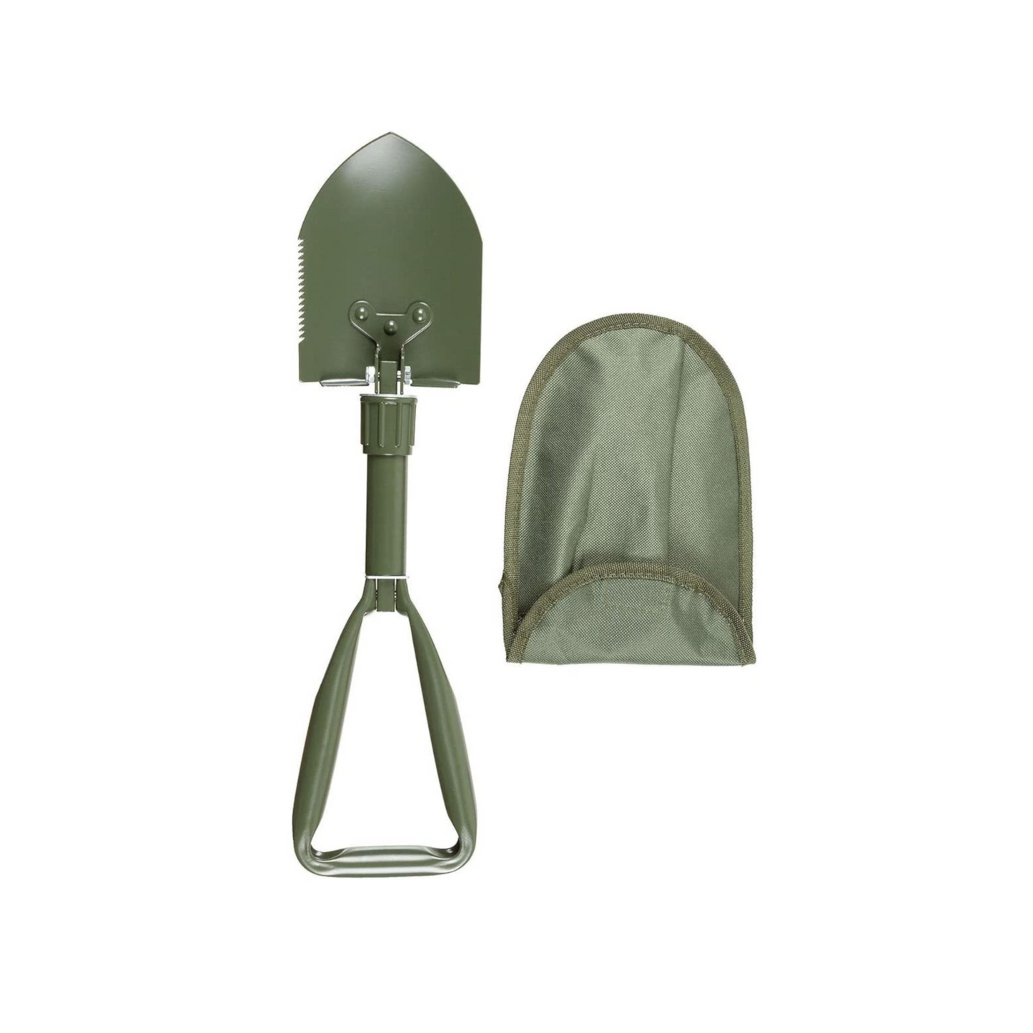 Pelle pliante Bundeswehr avec pioche - Bw Spaten Schippe pliable