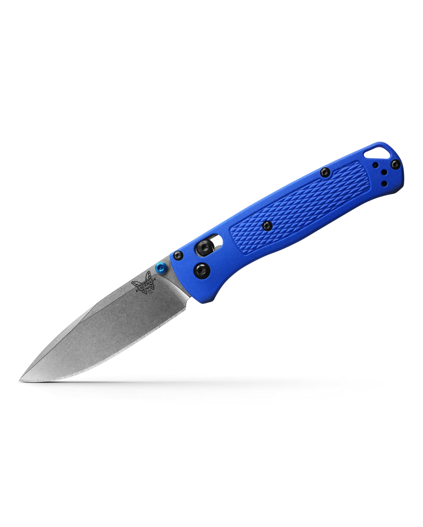 Benchmade Bugout 535 Drop-point, CPM-S30V acier, bleu Grivory handle Benchmade Bugout 535 - EDC couteau de poche AXIS Lock