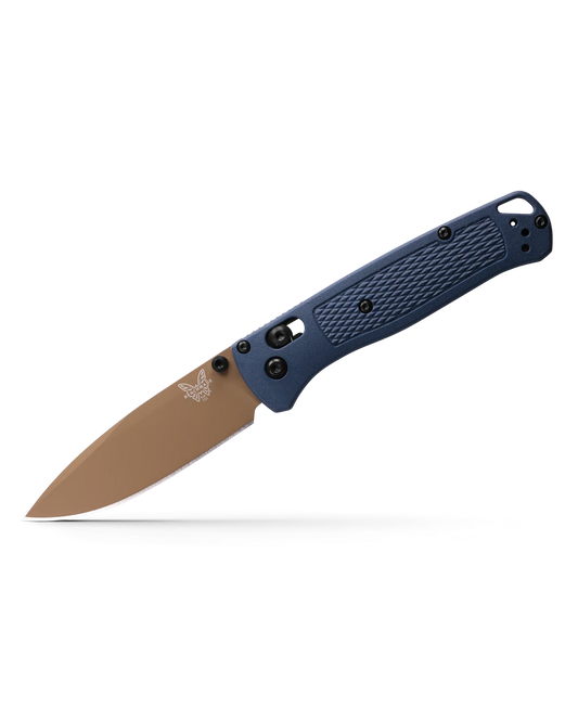 Benchmade 535FE-05 BUGOUT, Crater Blue Grivory, Axis EDC-zakmes