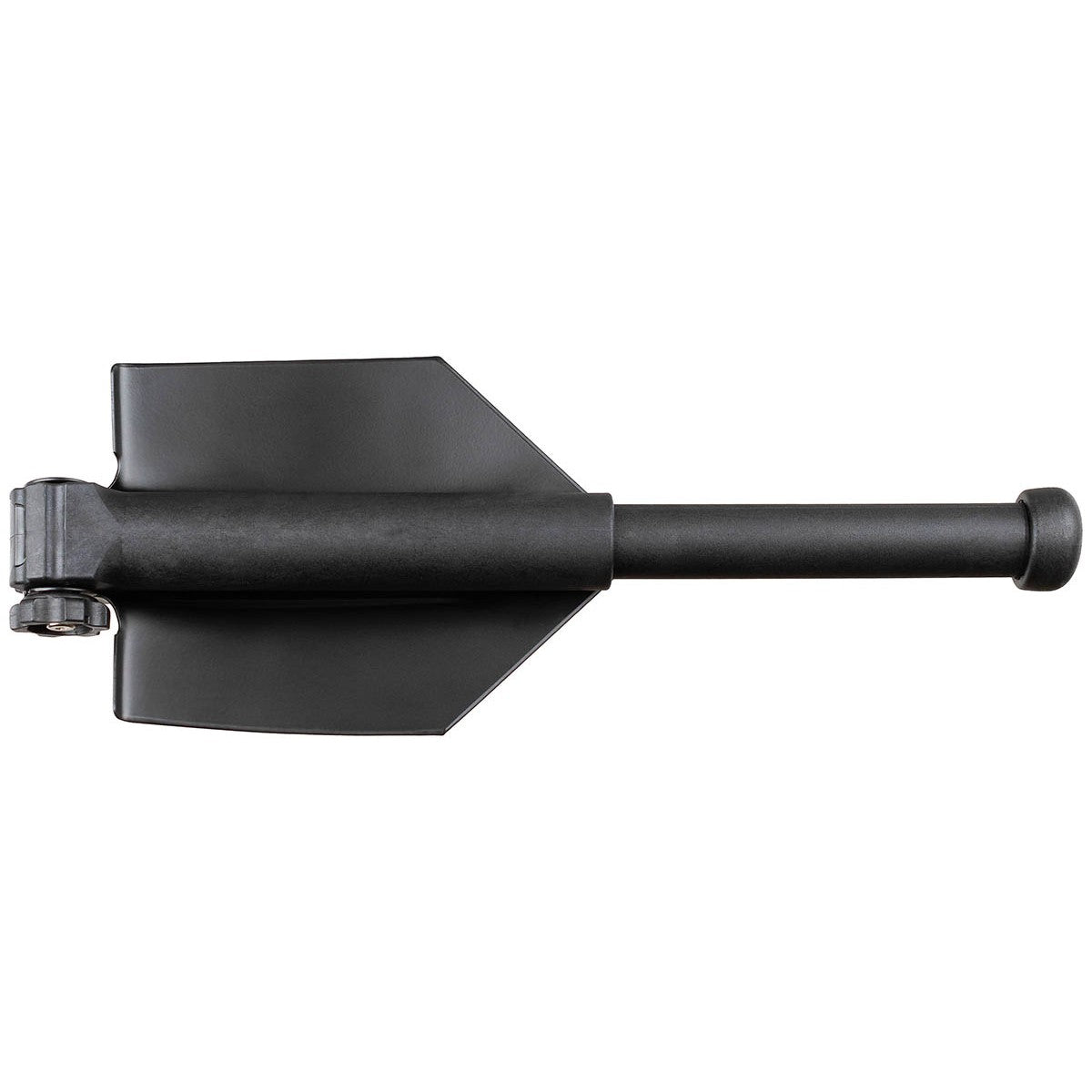 Opvouwbare spade, zwart, met zaag, telescoopsteel