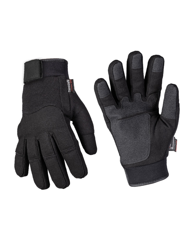 Handschoenen/Legerwinterhandschoenen zwart