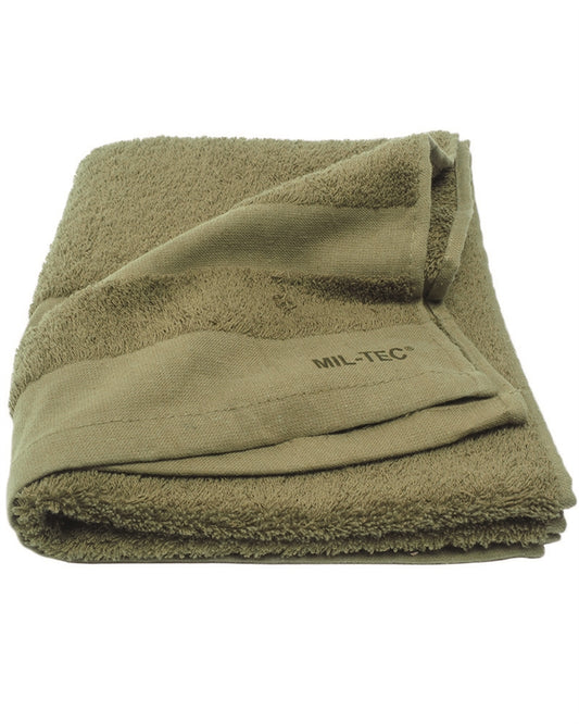 Mil-Tec® handdoek 110X50 cm olijf