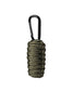 Corde de survie paracorde 3m olive