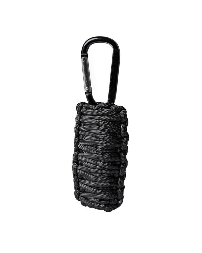 Paracord survivaltouw 3m zwart