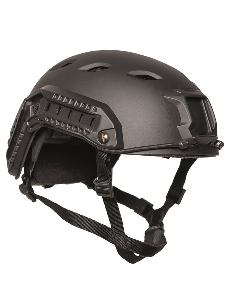 Casque US Paratrooper 'Fast' avec Rail Noir