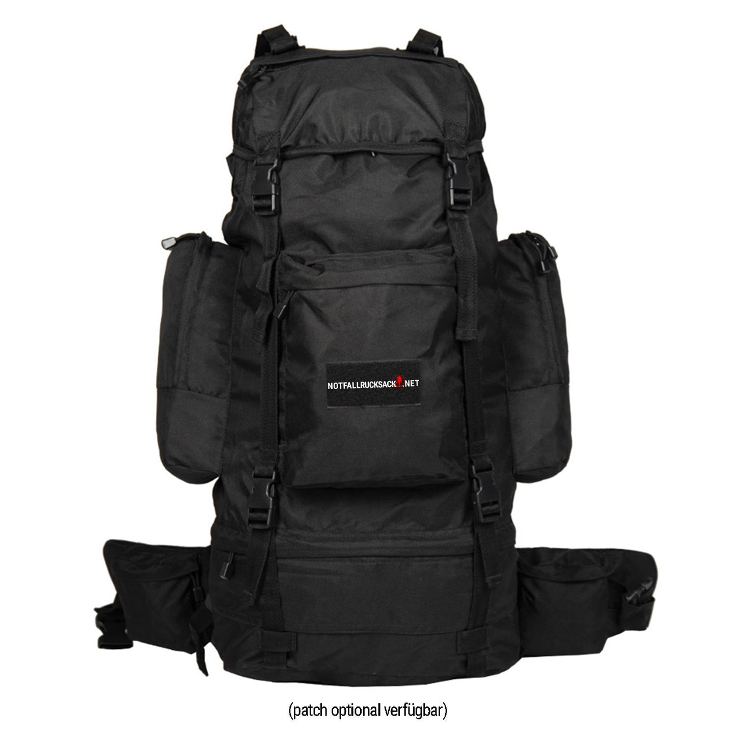 Emergency Backpack Premium Advanced (dubbel voedselrantsoen) - Complete overlevingsuitrusting met zonne-radio