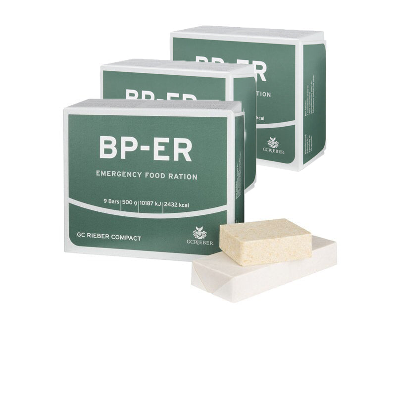 Ration d'urgence BP-ER 28 jours environ 60000kcal - Aliment d'urgence compact, durable et léger BP-ER