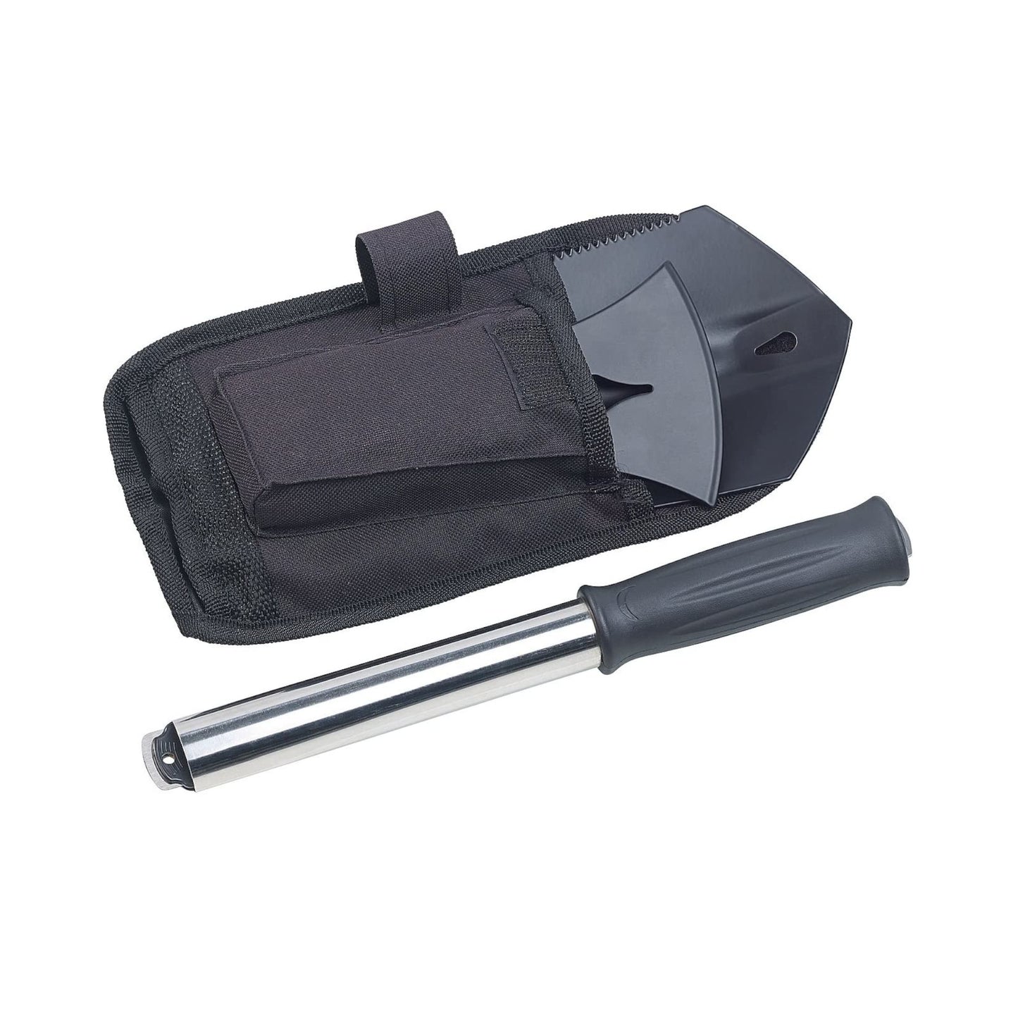 6-1 Axe Multi Tool - Koolstofstalen spade, zaag, mes, flesopener, spijkertrekker