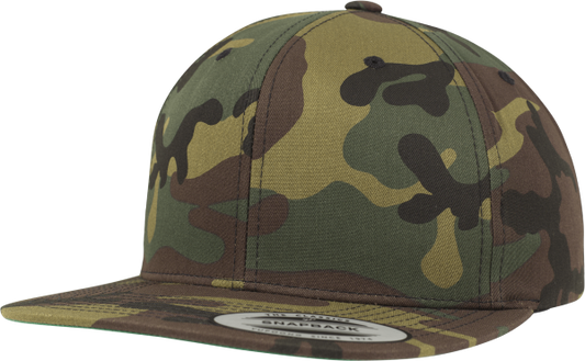 Camo klassieke snapback-pet