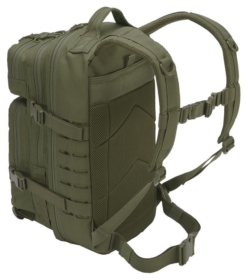 Rugzak Molle US Combat Backpack Olive Tactical Lasercut PATCH medium