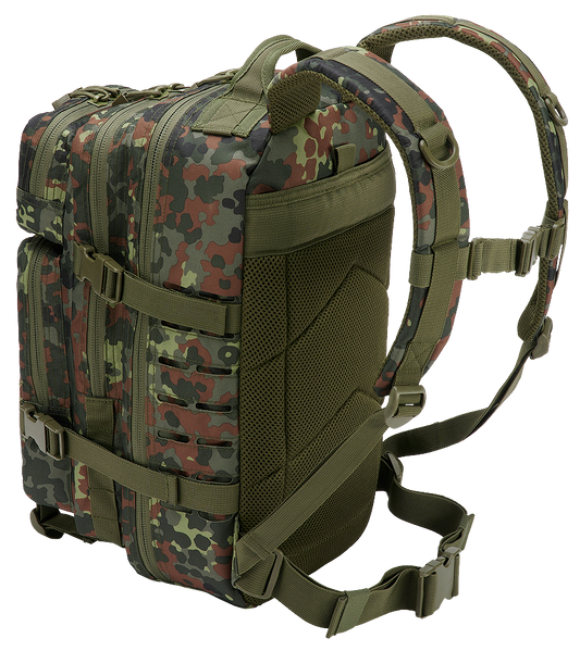 Rugzak Molle US Combat Backpack Flecktarn Tactical Lasercut PATCH medium