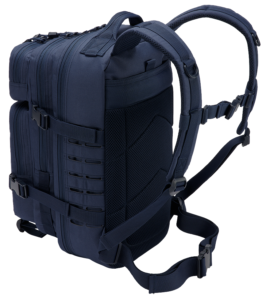 Rugzak Molle US Combat Backpack Marineblauw Tactisch Lasercut PATCH medium