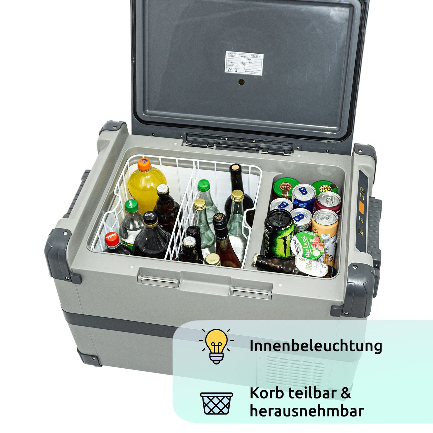 Compressor koelbox 28 liter tot -22°C, 12/24 volt