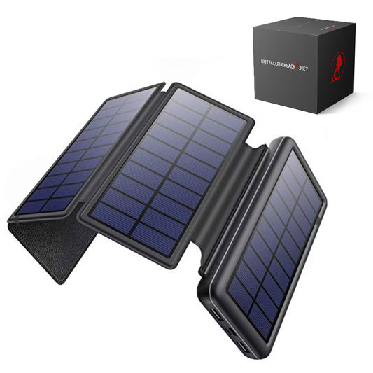 Solar Powerbank MAX - Premium met 26800mAh