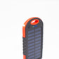 Solar Powerbank Premium zonnepaneel met powerbank, lamp en 2x USB out - noodstroom direct opladen met de zon