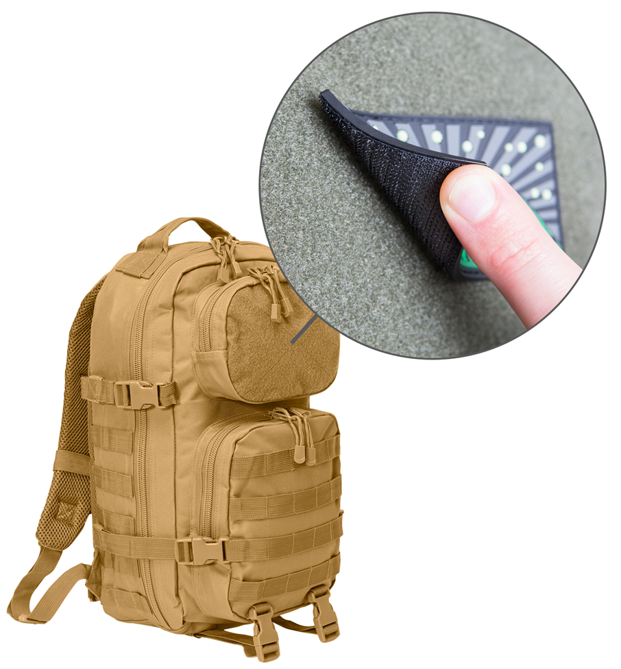 Sac à dos Molle US combat backpack sable tactique Cooper PATCH medium