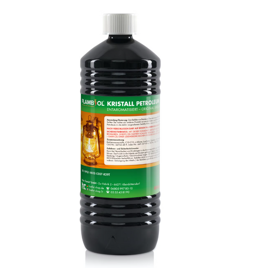 Petroleumolie - stookolie - 1 L - geschikt voor petroleumkachels en stormlantaarns