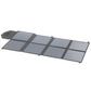 Générateur de secours Powerstation 50000mah - générateur solaire avec 2x panneaux solaires pliables 100W / modules solaires - 155 Wh