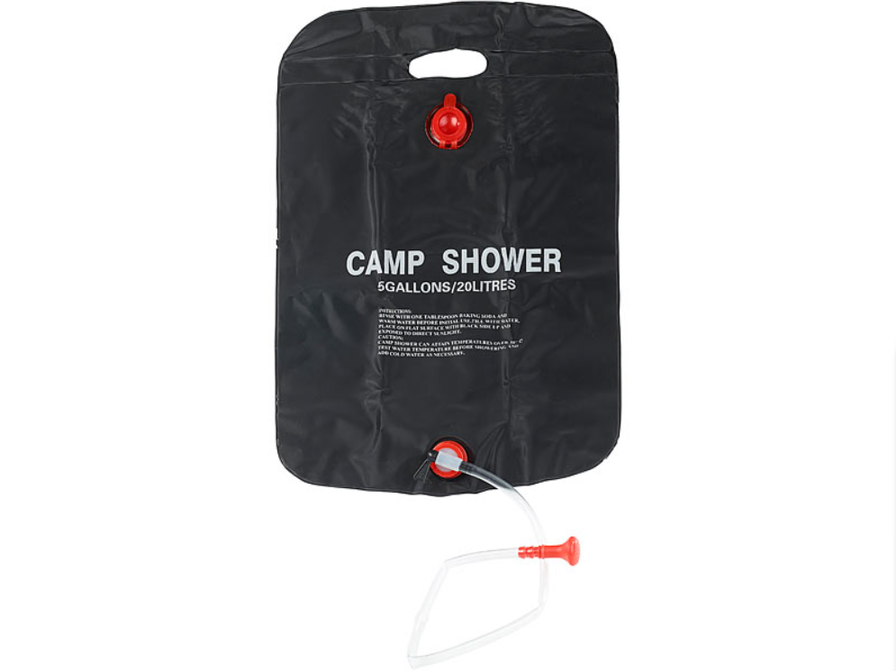 Douche de camping/douche solaire - 20 litres - douche d'urgence - douche à emporter - sac de douche/sac de douche - sac de douche d'urgence