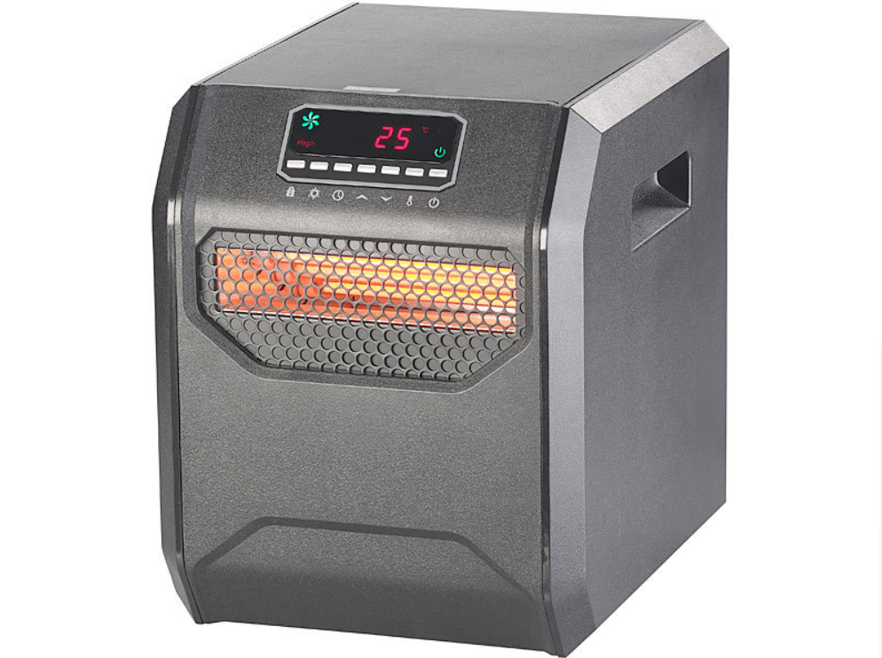Chauffage infrarouge - chauffage rapide - chauffage d'urgence - chauffage radiant - 1500 watts - chauffage électrique - chauffage d'urgence - chauffage radiant - radiateur d'urgence