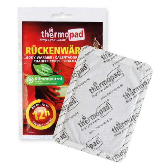 Rugverwarmer - thermisch kussen/warmtekussen voor eenmalig gebruik - noodwarmte