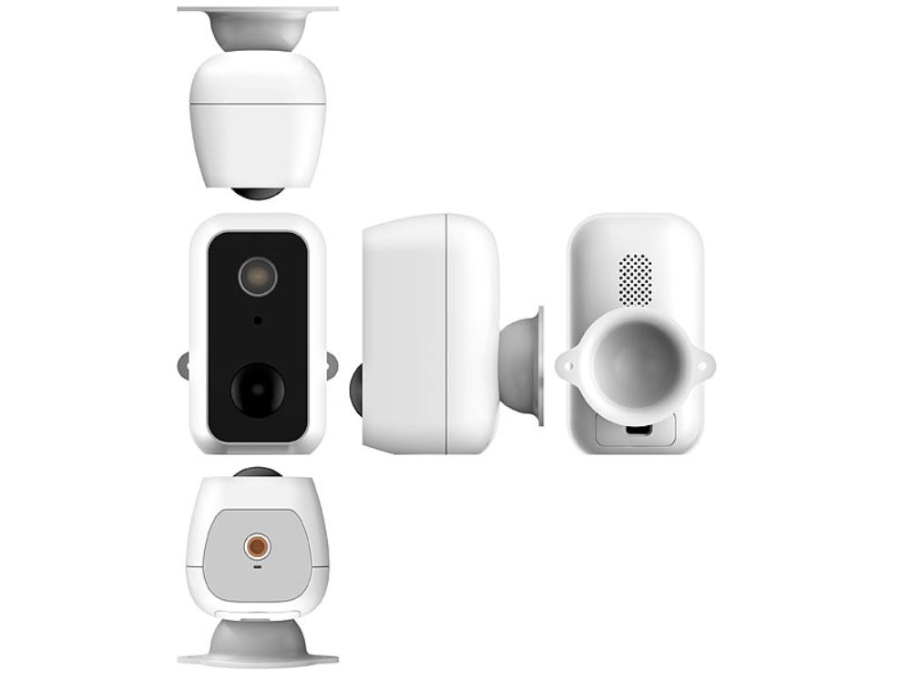 Bewakingscamera - Full HD, app, WLAN - buitencamera/buitenbewaking - IP-bewakingscamera - noodbewaking - werking op batterij - veiligheidsbewaking - beveiligingscamera - voorbereiding op noodsituaties