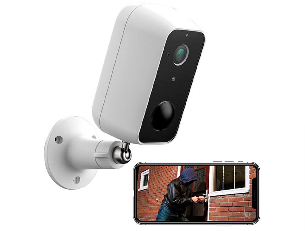 Caméra de surveillance - full HD, application, WLAN - caméra extérieure/surveillance extérieure - caméra de surveillance IP - surveillance d'urgence - fonctionnement sur batterie - surveillance de sécurité - caméra de sécurité - précautions d'urgence