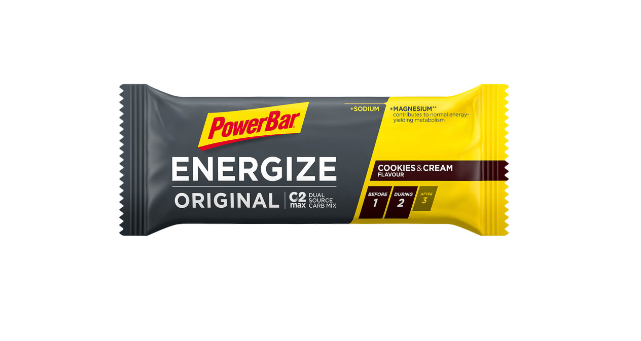 Powerbar 20 repen - origineel - vier soorten - powerbars - energierepen