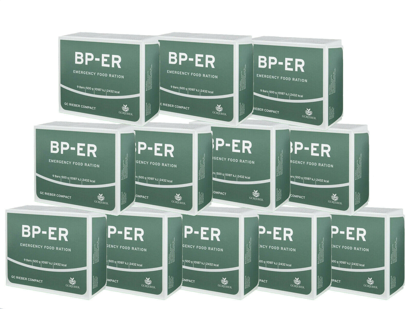 Ration d'urgence BP-ER 28 jours environ 60000kcal - Aliment d'urgence compact, durable et léger BP-ER