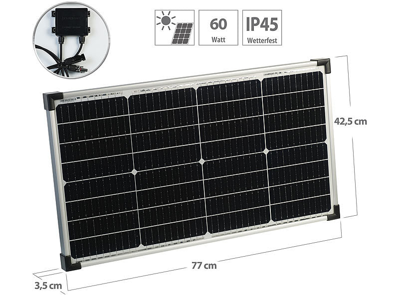 Draagbare powerbank met zonnepaneel (B-stock) voor laptops en andere apparaten, noodstroomgenerator, powerbank op zonne-energie